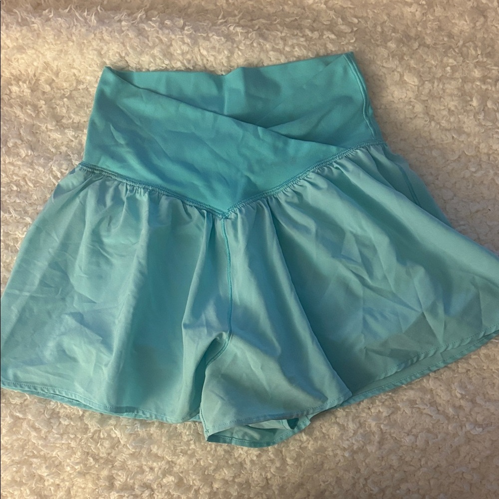 Aerie Light Blue Skorts